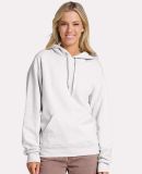Jerzees IC49MR Ultimate CVC Hooded Sweatshirt in White
