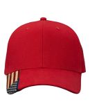 Kati AM350 USA Flag Cap in Red/ usa