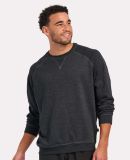 Boxercraft BM5104 French Terry Crew Pullover in Charcoal heather