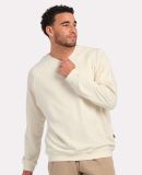 Boxercraft BM5104 French Terry Crew Pullover in Natural