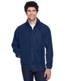 8485 UltraClub® Polyester Adult Iceberg Fleece Fu in Navy