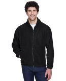 8485 UltraClub® Polyester Adult Iceberg Fleece Fu in Black