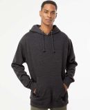 Independent Trading IND4000 Heavyweight Hooded Swe in Charcoal heather