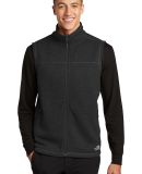 The North Face A47FA     Sweater Fleece Vest in Tnf black hthr