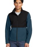 The North Face A552Z     Castle Rock Soft Shell Ja in Blue wing