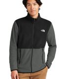 The North Face NF0A7V4J    Glacier Full-Zip Fleece in Asgy/tnfbk