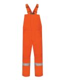 Bulwark BLCST Deluxe Insulated Bib Overall with Re in Orange