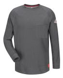 Bulwark QT32T Flame Resistant Long Sleeve Shirt -  in Charcoal