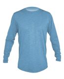 Anetik MVLPRL8 Low Pro Tech Long Sleeve T-Shirt in Bahama heathered