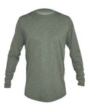 Anetik MVLPRL8 Low Pro Tech Long Sleeve T-Shirt in Dark olive heathered