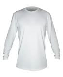 Anetik MVLPRL8 Low Pro Tech Long Sleeve T-Shirt in White heathered