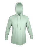 Anetik MVLPRH8 Low Pro Tech Hooded Long Sleeve T-S in Olive heathered