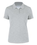 Anetik WPBRZS1 Women's Breeze Tech Polo in Alloy heathered