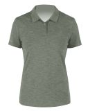 Anetik WPBRZS1 Women's Breeze Tech Polo in Dark olive heathered
