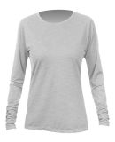 Anetik WSBRZL0 Women's Breeze Tech Long Sleeve T-S in Alloy heathered
