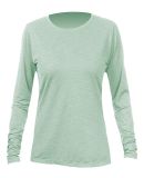 Anetik WSBRZL0 Women's Breeze Tech Long Sleeve T-S in Olive heathered