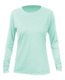 Anetik WSBRZL0 Women's Breeze Tech Long Sleeve T-S in Seafoam heathered