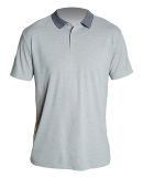 Anetik MPTNTS0 Transit Tech Polo in Alloy heathered