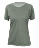 Anetik WSBRZS0 Women's Breeze Tech T-Shirt in Dark olive heathered