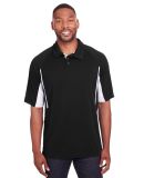 Holloway 222530 Two-Tone Avenger Polo in Black/ white