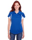 Holloway 222730 Women's Two-Tone Avenger Polo in Royal/ white