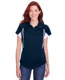 Holloway 222730 Women's Two-Tone Avenger Polo in Navy/ white