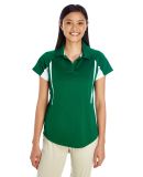 Holloway 222730 Women's Two-Tone Avenger Polo in Forest/ white
