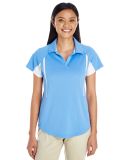 Holloway 222730 Women's Two-Tone Avenger Polo in University blue/ white