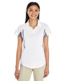 Holloway 222730 Women's Two-Tone Avenger Polo in White/ graphite