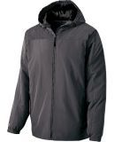 Holloway 229017 Bionic Hooded Jacket in Carbon/ black