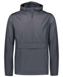 Holloway 229534 Packable Quarter-Zip Jacket in Carbon