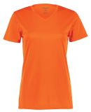Holloway 222820 Women's Momentum V-Neck T-Shirt in Electric orange