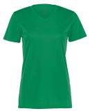 Holloway 222820 Women's Momentum V-Neck T-Shirt in Kelly