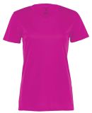 Holloway 222820 Women's Momentum V-Neck T-Shirt in Power pink