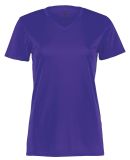 Holloway 222820 Women's Momentum V-Neck T-Shirt in Purple