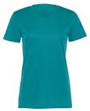 Holloway 222820 Women's Momentum V-Neck T-Shirt in Teal