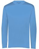Holloway 222822 Momentum Long Sleeve T-Shirt in Columbia blue