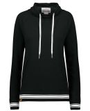 Holloway 229763 Women's All-American Fleece Funnel in Black/ white