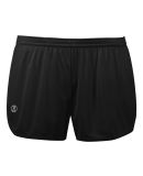 Holloway 221336 Women's PR Max Track Shorts in Black