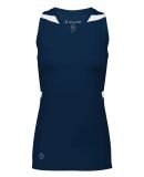 Holloway 221337 Women's PR Max Compression Racerba in Navy/ white