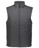 Holloway 229513 Repreve® Eco Quilted Vest in Carbon