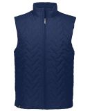 Holloway 229513 Repreve® Eco Quilted Vest in Navy