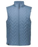 Holloway 229513 Repreve® Eco Quilted Vest in Storm