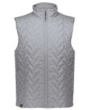 Holloway 229513 Repreve® Eco Quilted Vest in Tundra haze print