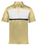 Holloway 222576 Prism Bold Polo in Vegas gold/ white