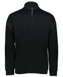 Holloway 229679 Youth Limitless Full-Zip Jacket in Black