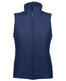 Holloway 229713 Women's Repreve® Eco Quilted Vest in Navy