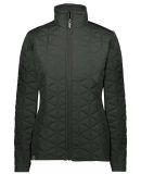 Holloway 229716 Women's Repreve® Eco Quilted Jack in Black