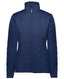 Holloway 229716 Women's Repreve® Eco Quilted Jack in Navy