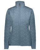 Holloway 229716 Women's Repreve® Eco Quilted Jack in Storm